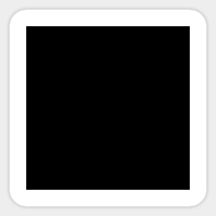 Black Square Malevich Sticker